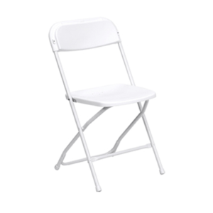 Festival quality- White Folding Chair