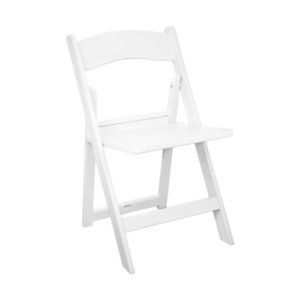 White Garden Chair (Resin)